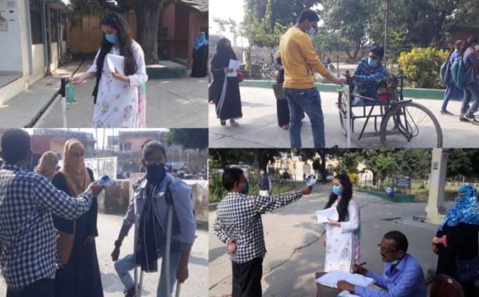 23 नवंबर से स्कूल और कॉलेज खुलने के शासनादेश के बाद कॉलेजों में तैयारियां शुरू